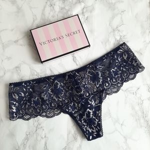 NWT VICTORIA SECRET DREAM ANGELS Allure Shine Hipster Thong Panty